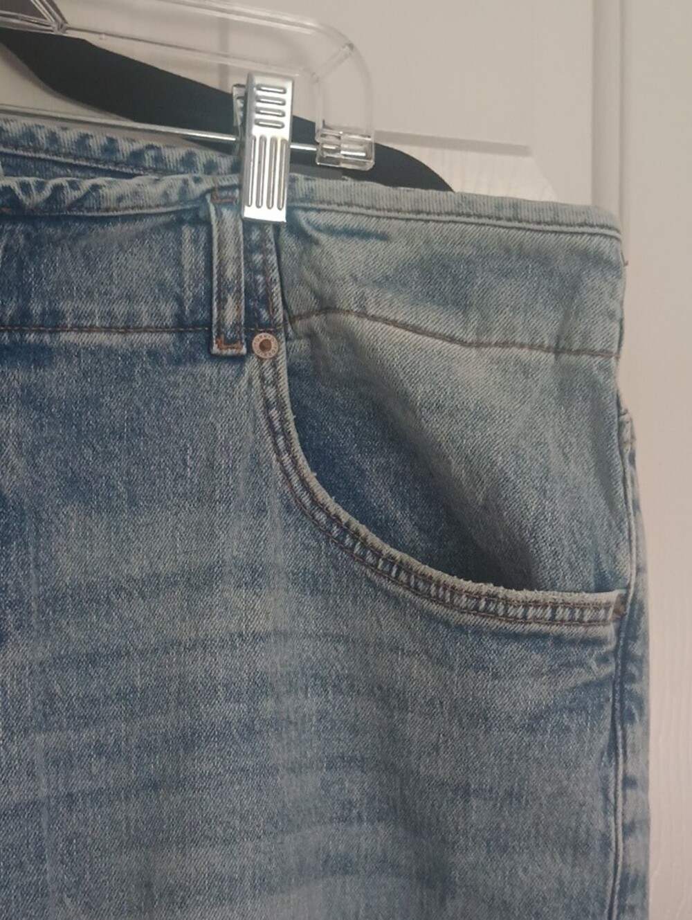 torrid High-rise Wide Leg Binded Waist Classic Denim - Picture 5 of 10